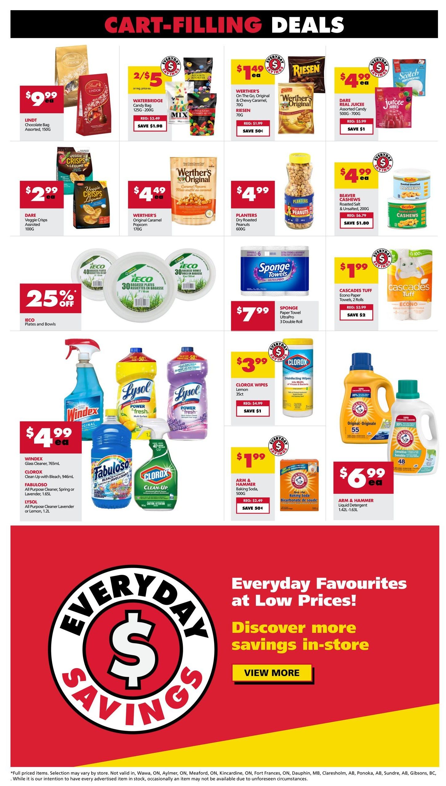 The Bargain Shop & Red Apple Stores Flyer October 1 to 6