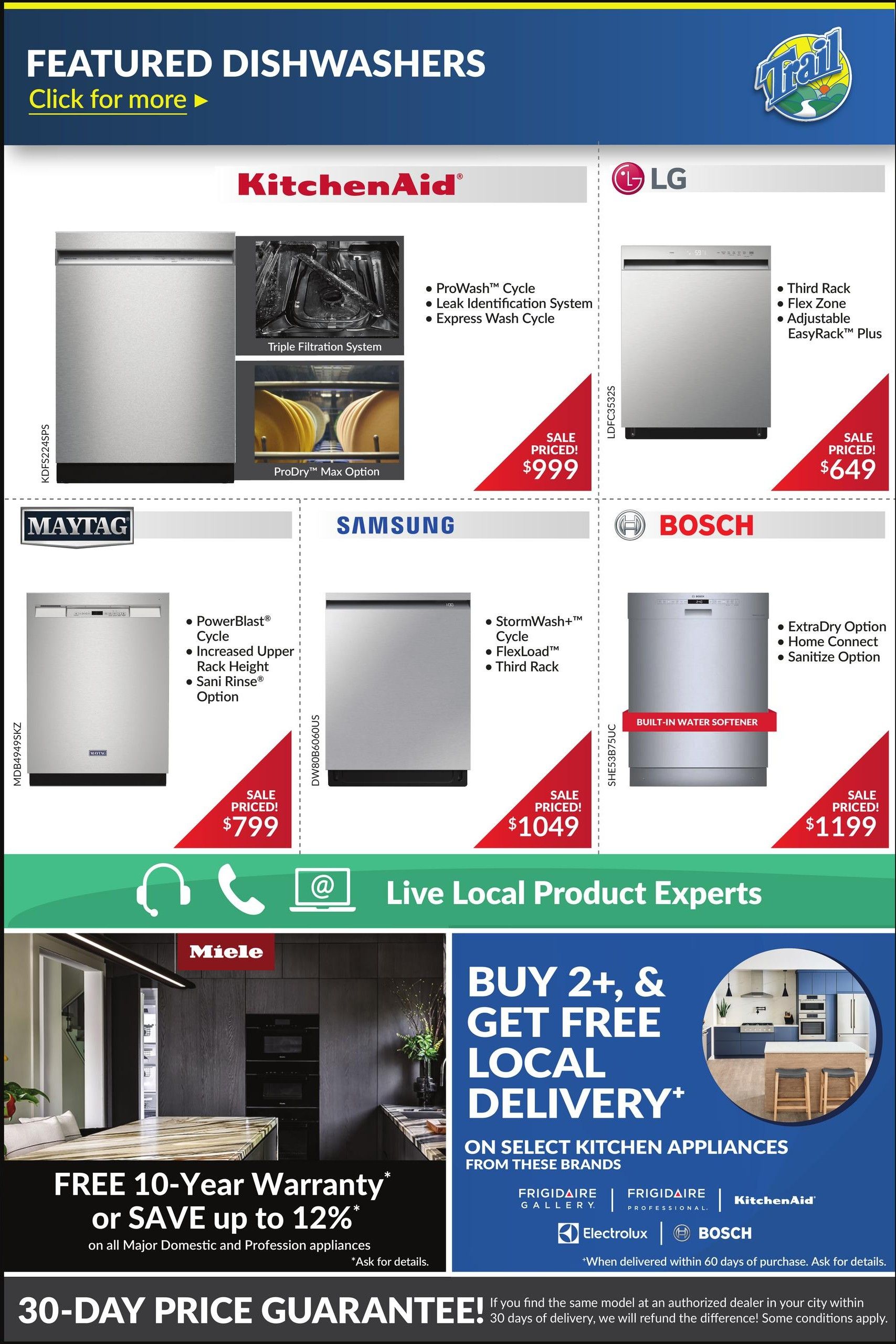 Trail Appliances (AB & SK) Flyer October 1 to 7