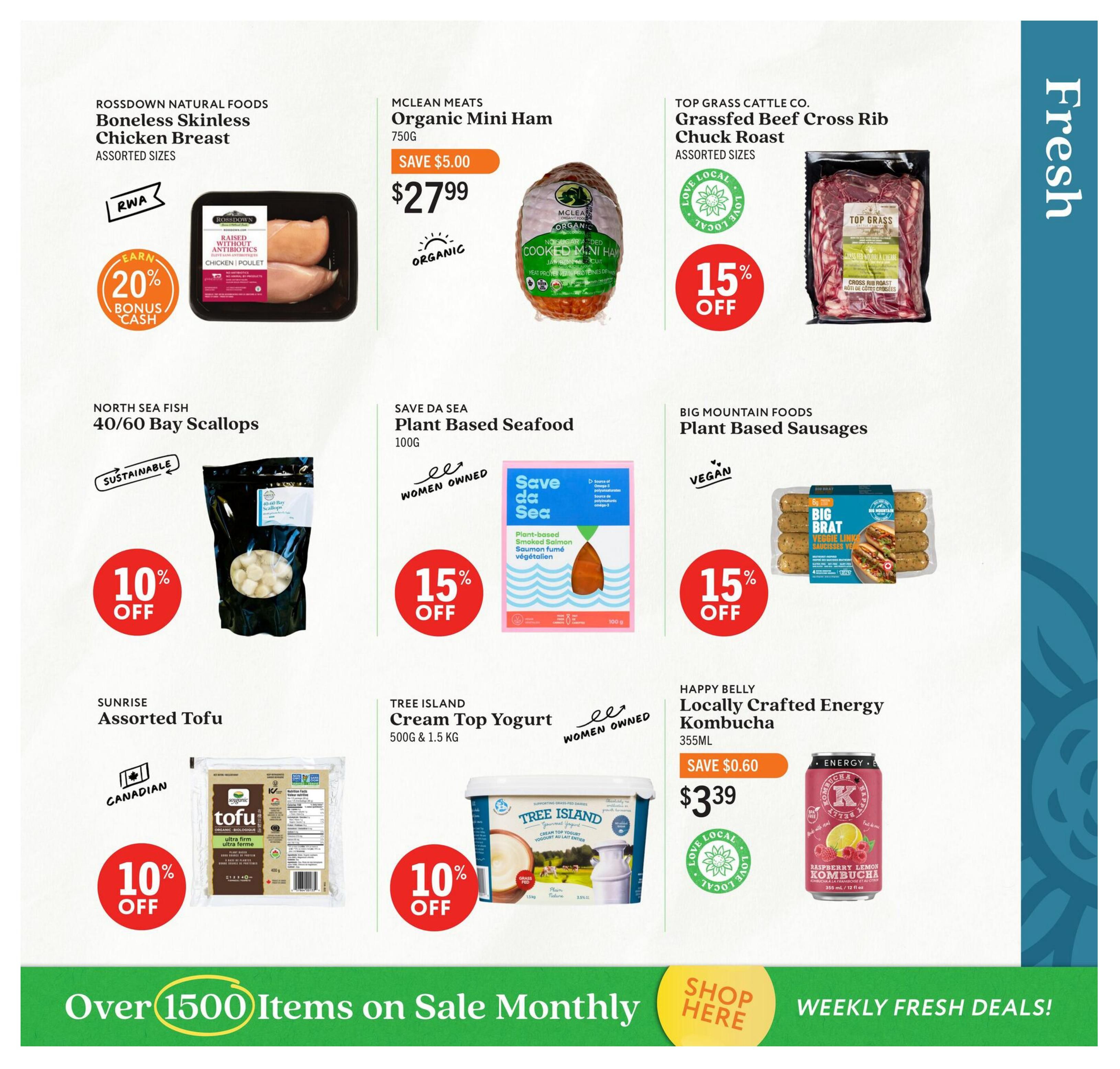 Community Natural Foods Flyer October 1 to November 4