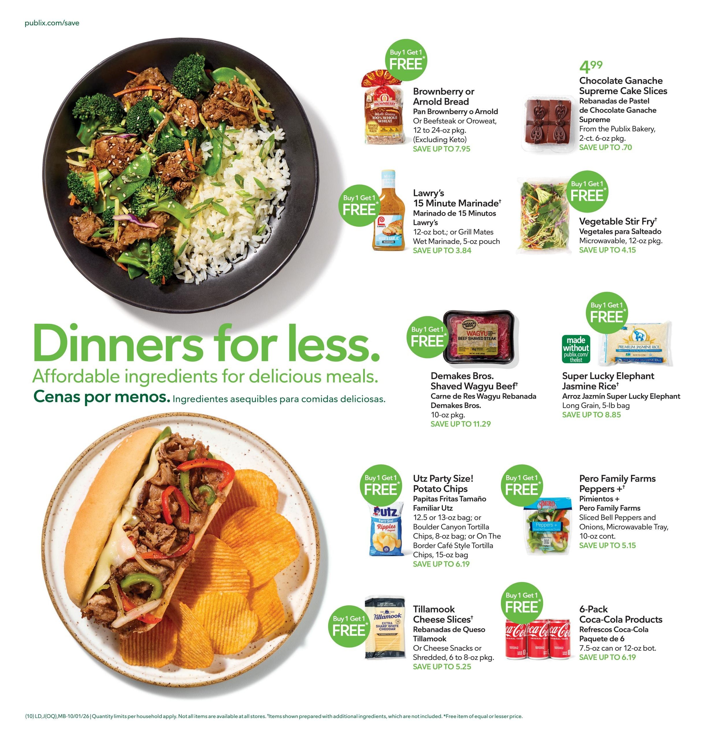 Publix (Deltona Area, FL) Anuncio Semanal Español Weekly Ad October 1 - 7, 2026