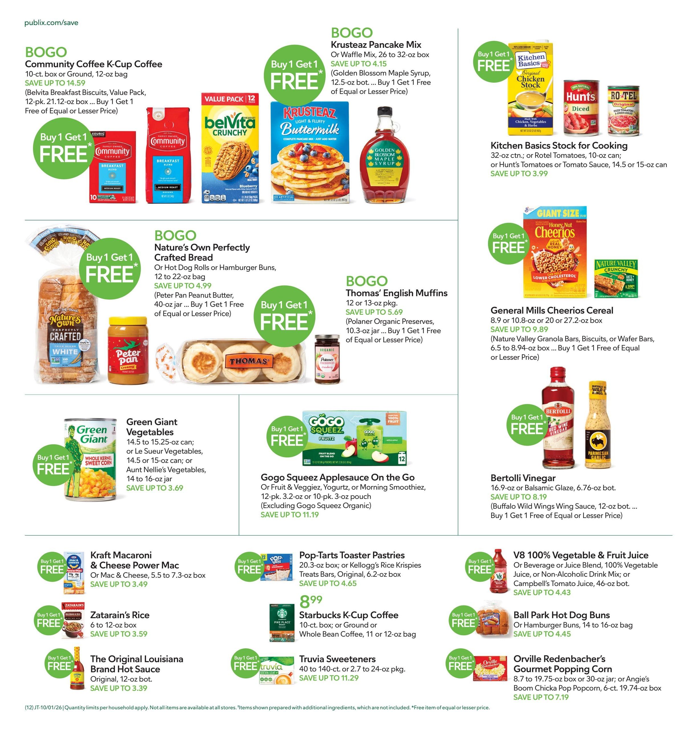 Publix (Deltona Area, FL) Weekly Ad October 1 - 7, 2026