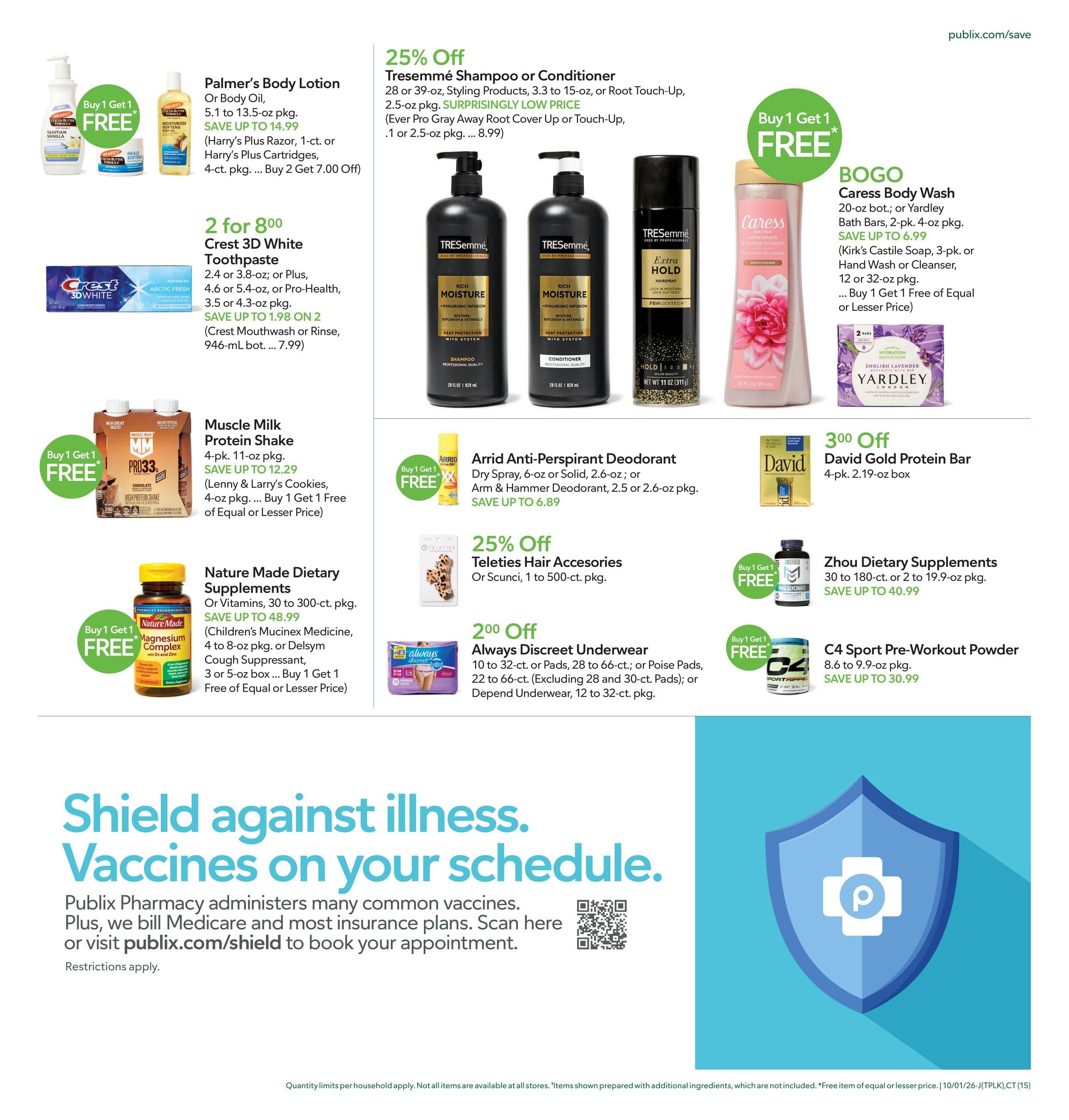 Publix (Deltona Area, FL) Weekly Ad October 1 - 7, 2026
