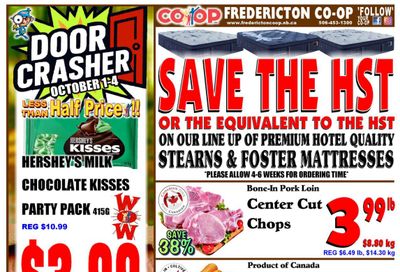 Fredericton Co-op Flyer October 1 to 7