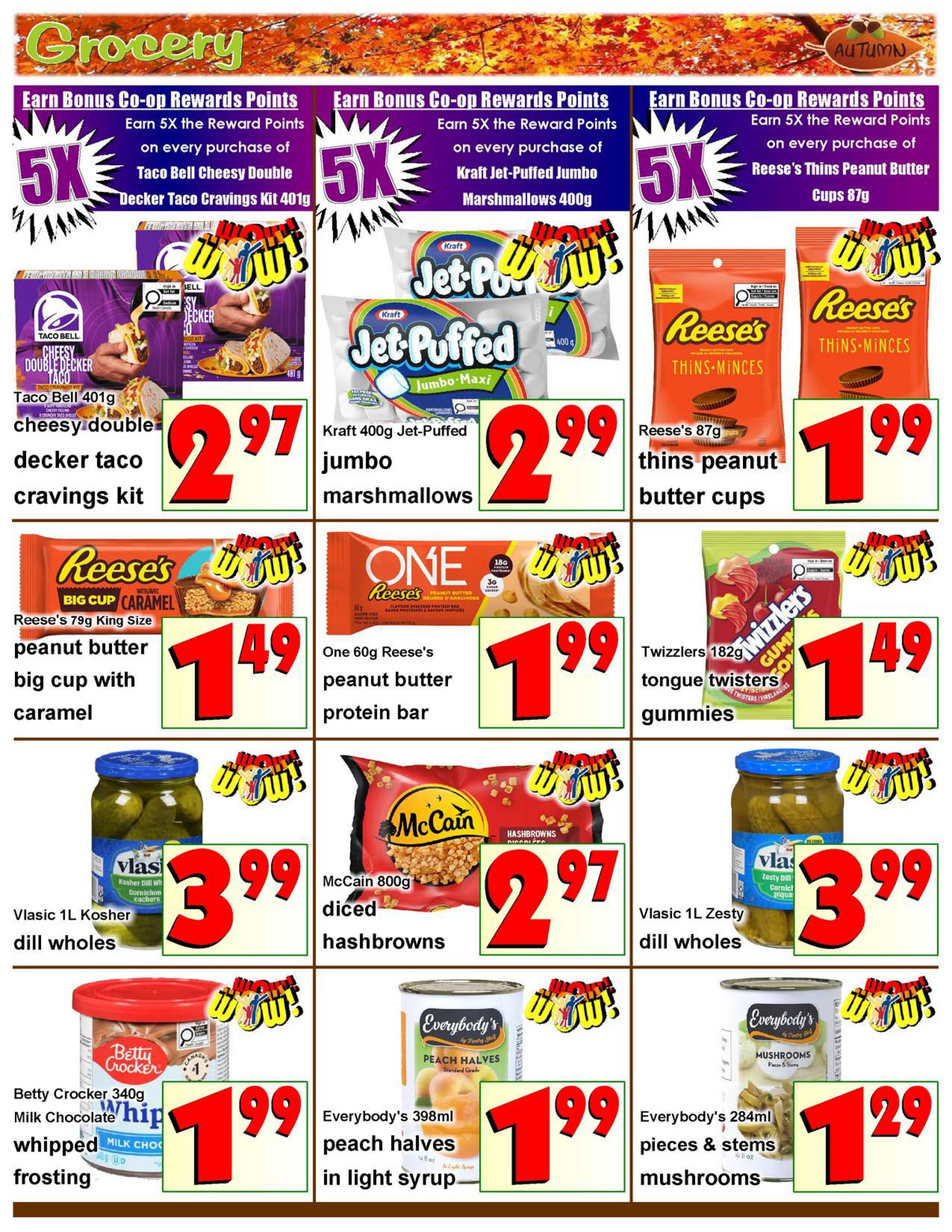 Fredericton Co-op Flyer October 1 to 7