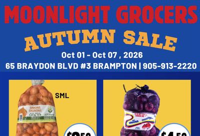 Moonlight Grocers Flyer October 1 to 7