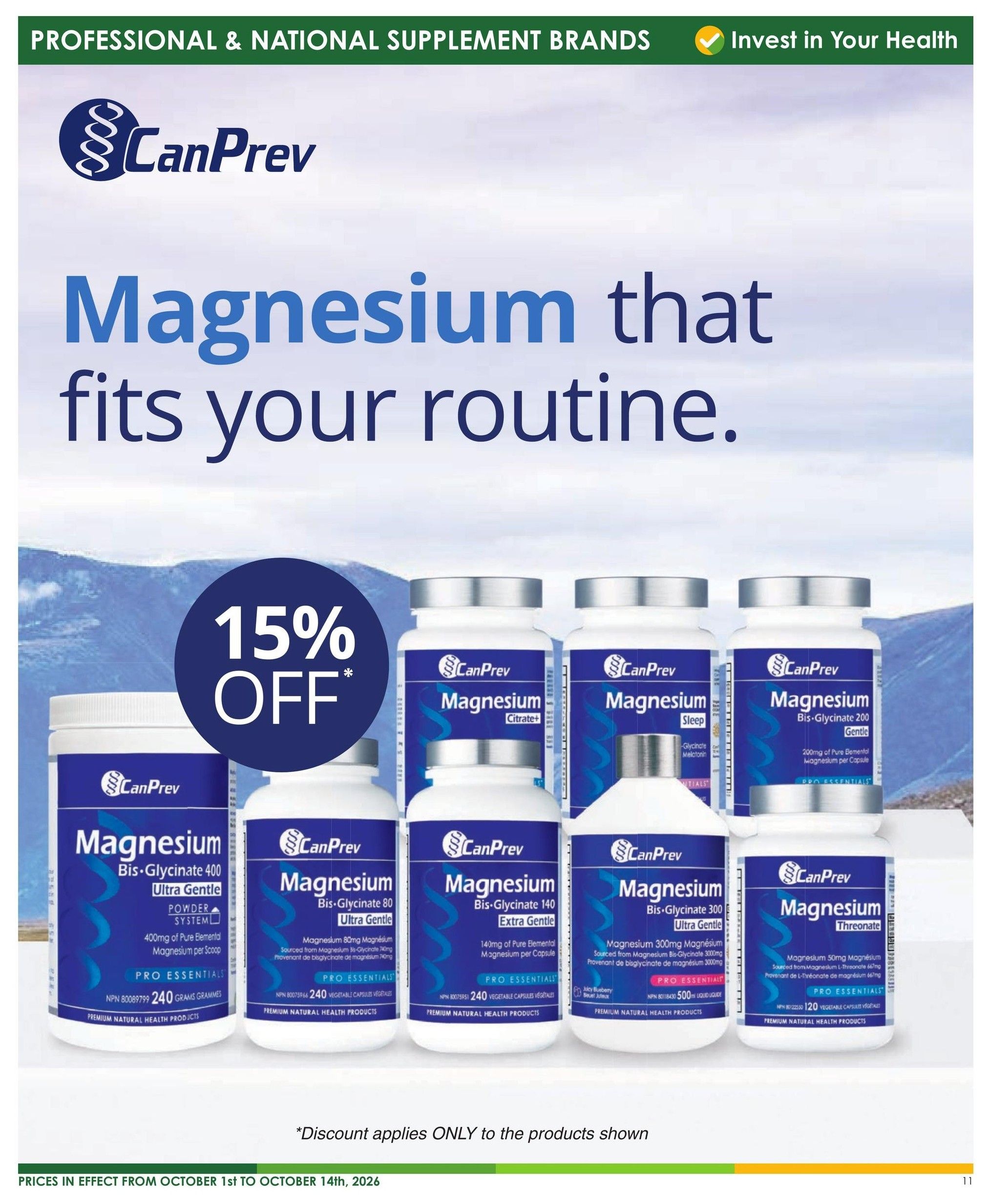 Nature's Emporium Flyer October 1 to 14