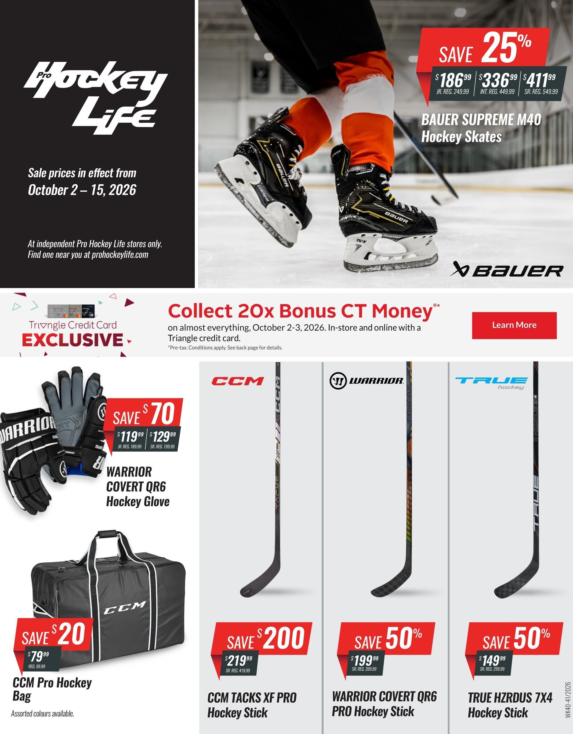Pro Hockey Life Flyer October 2 to 15