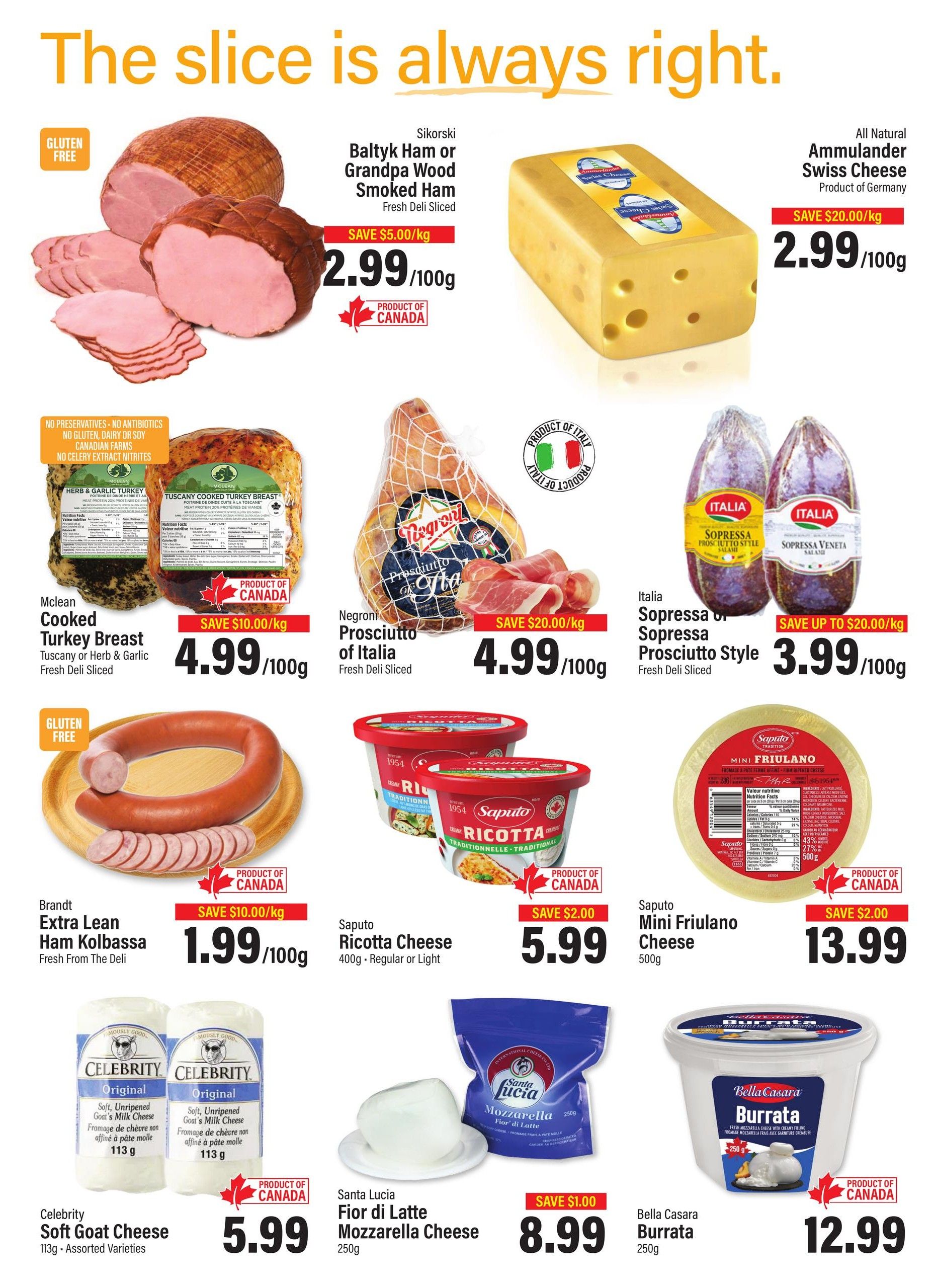 Commisso's Fresh Foods Flyer October 2 to 8