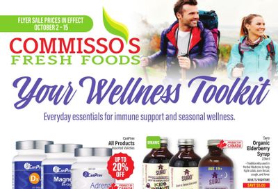 Commisso's Fresh Foods Wellness Flyer October 2 to 15