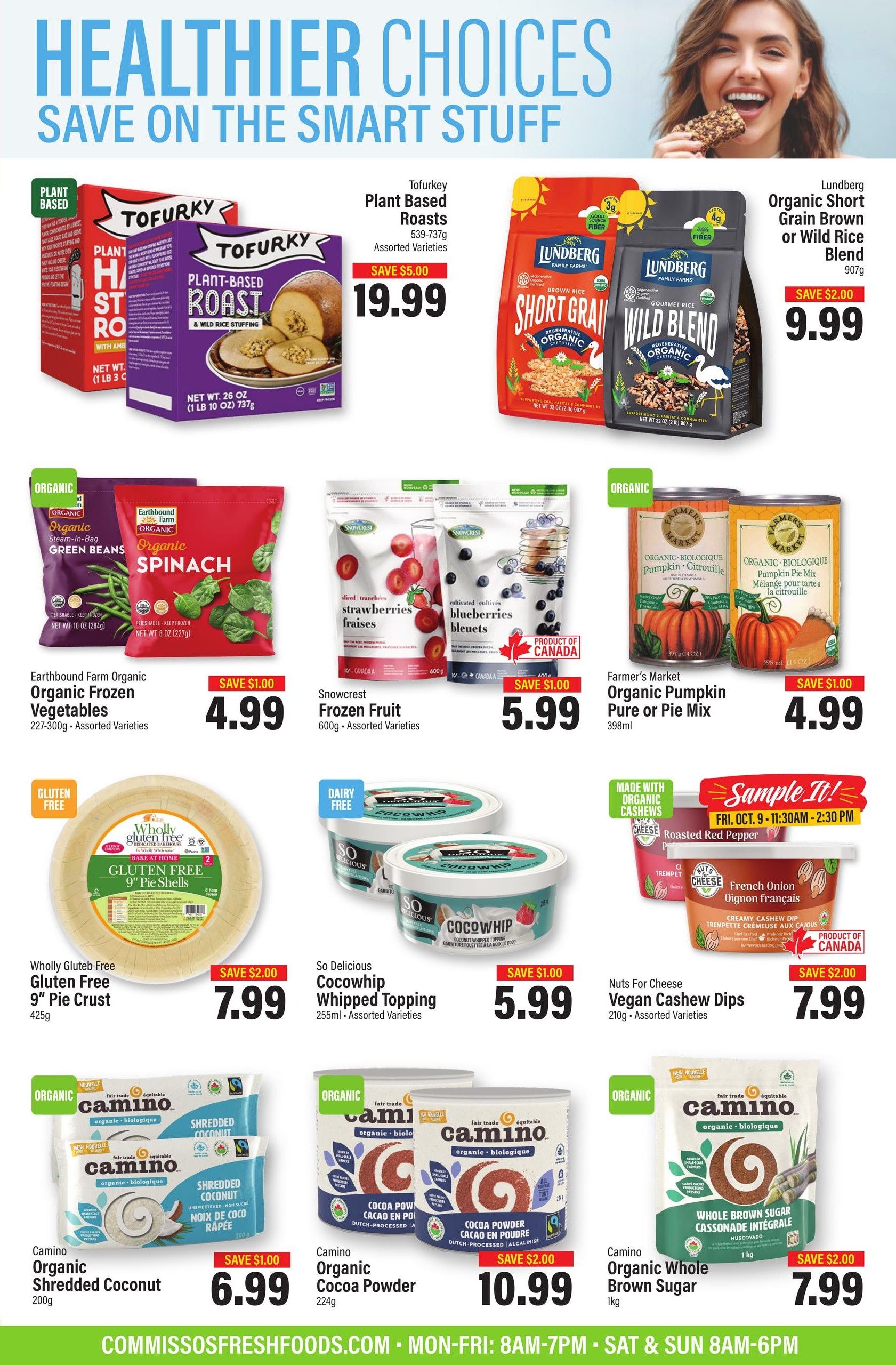 Commisso's Fresh Foods Wellness Flyer October 2 to 15