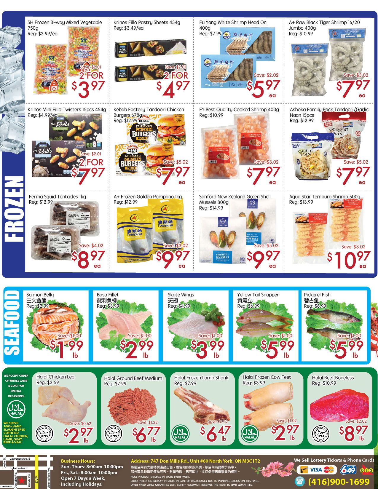 Sunny Foodmart (Don Mills) Flyer October 2 to 8