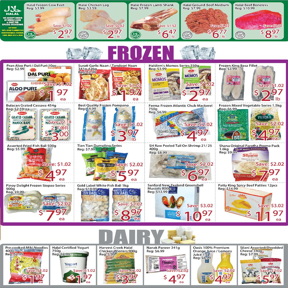 Sunny Foodmart (Markham) Flyer October 2 to 8
