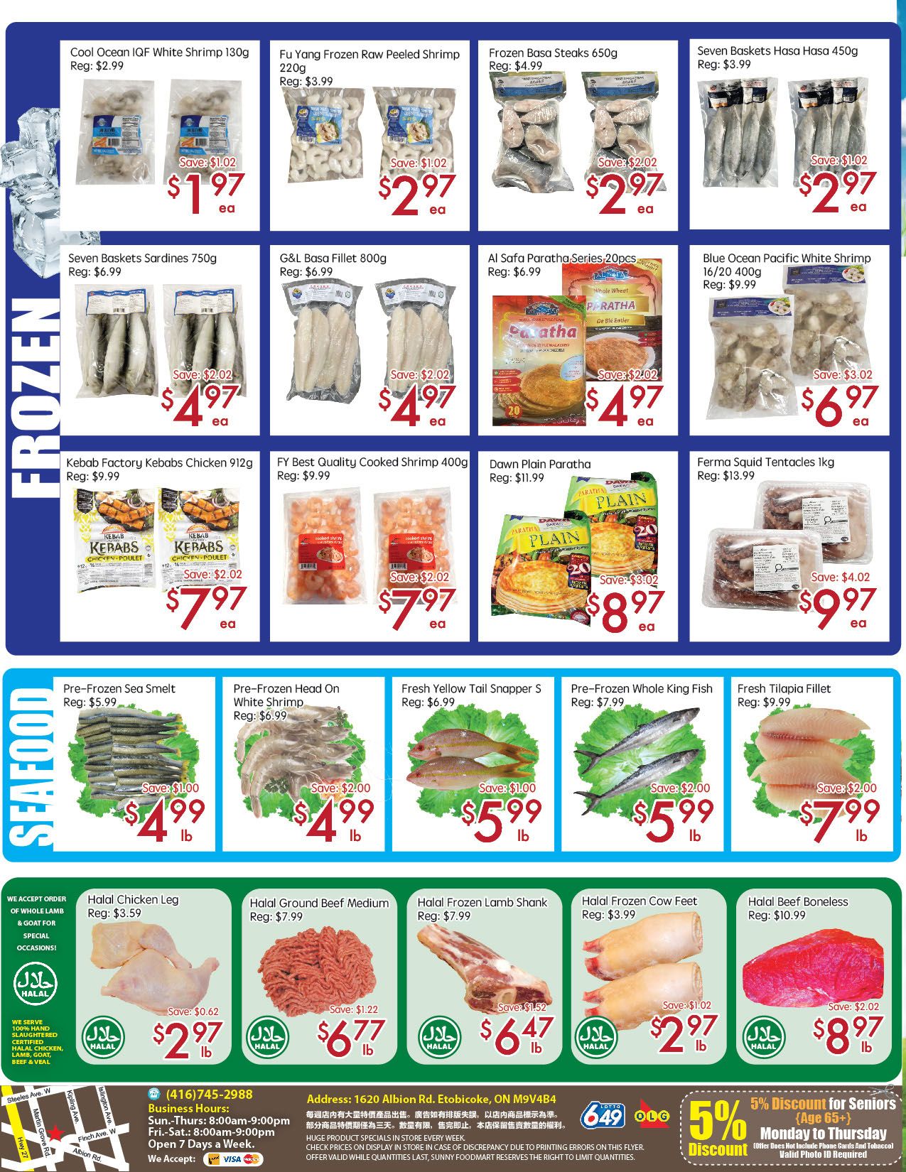 Sunny Foodmart (Etobicoke) Flyer October 2 to 8