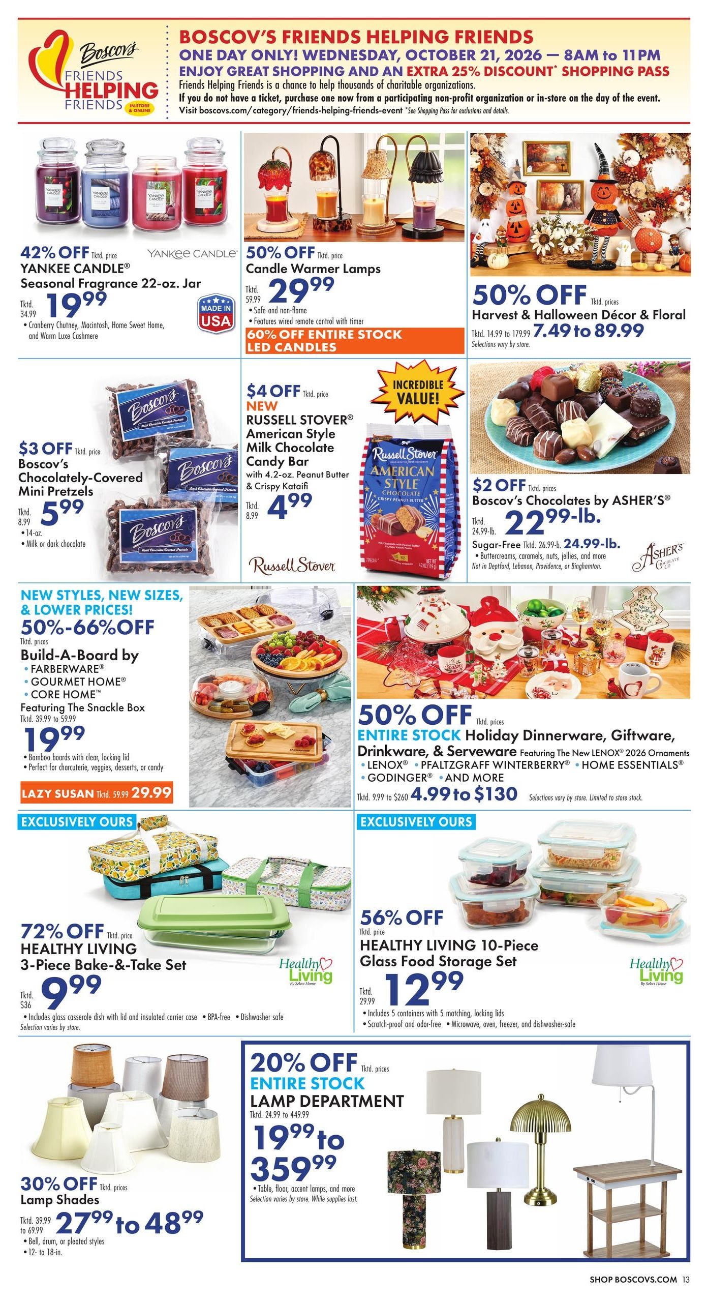Boscov's (Dover Area, DE) Boscov’s Weekly Weekly Ad October 1 - 7, 2026
