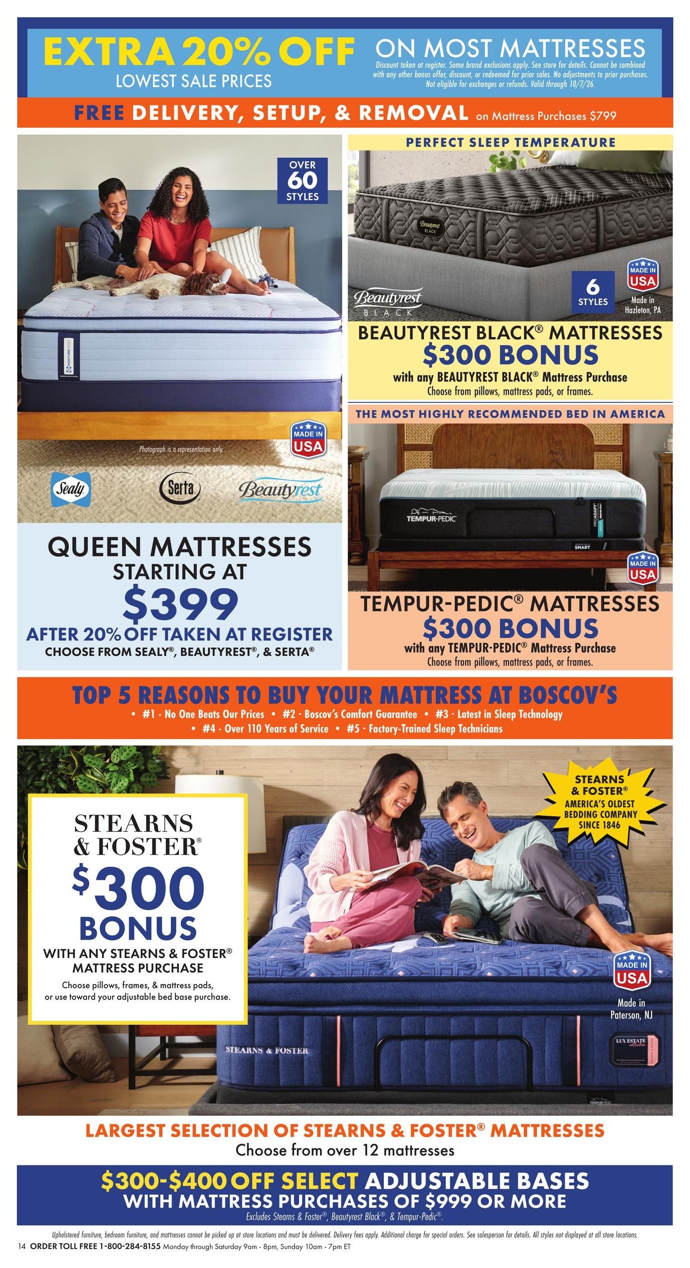 Boscov's (Dover Area, DE) Boscov’s Weekly Weekly Ad October 1 - 7, 2026