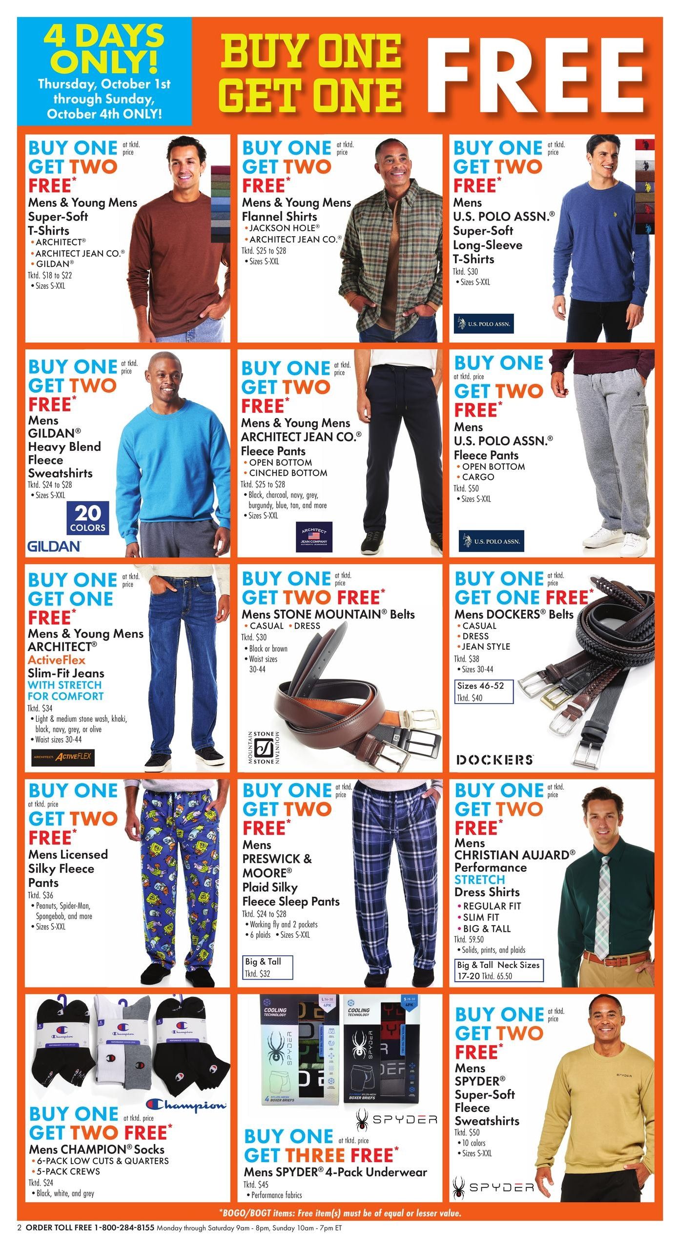 Boscov's (Dover Area, DE) Boscov’s Weekly Weekly Ad October 1 - 7, 2026