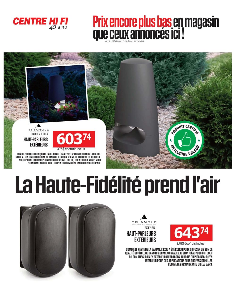 Centre Hi-Fi Flyer October 2 to 8