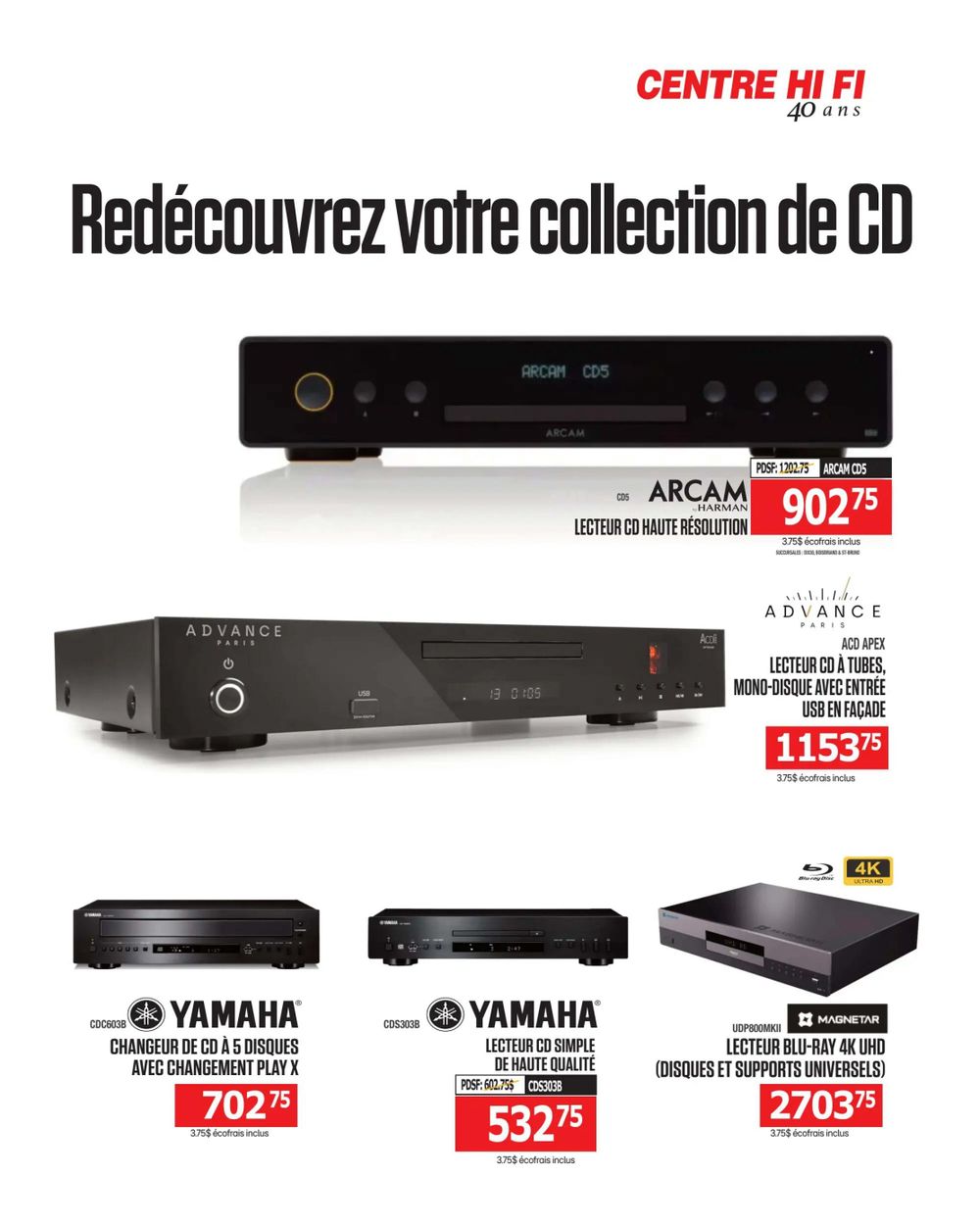 Centre Hi-Fi Flyer October 2 to 8