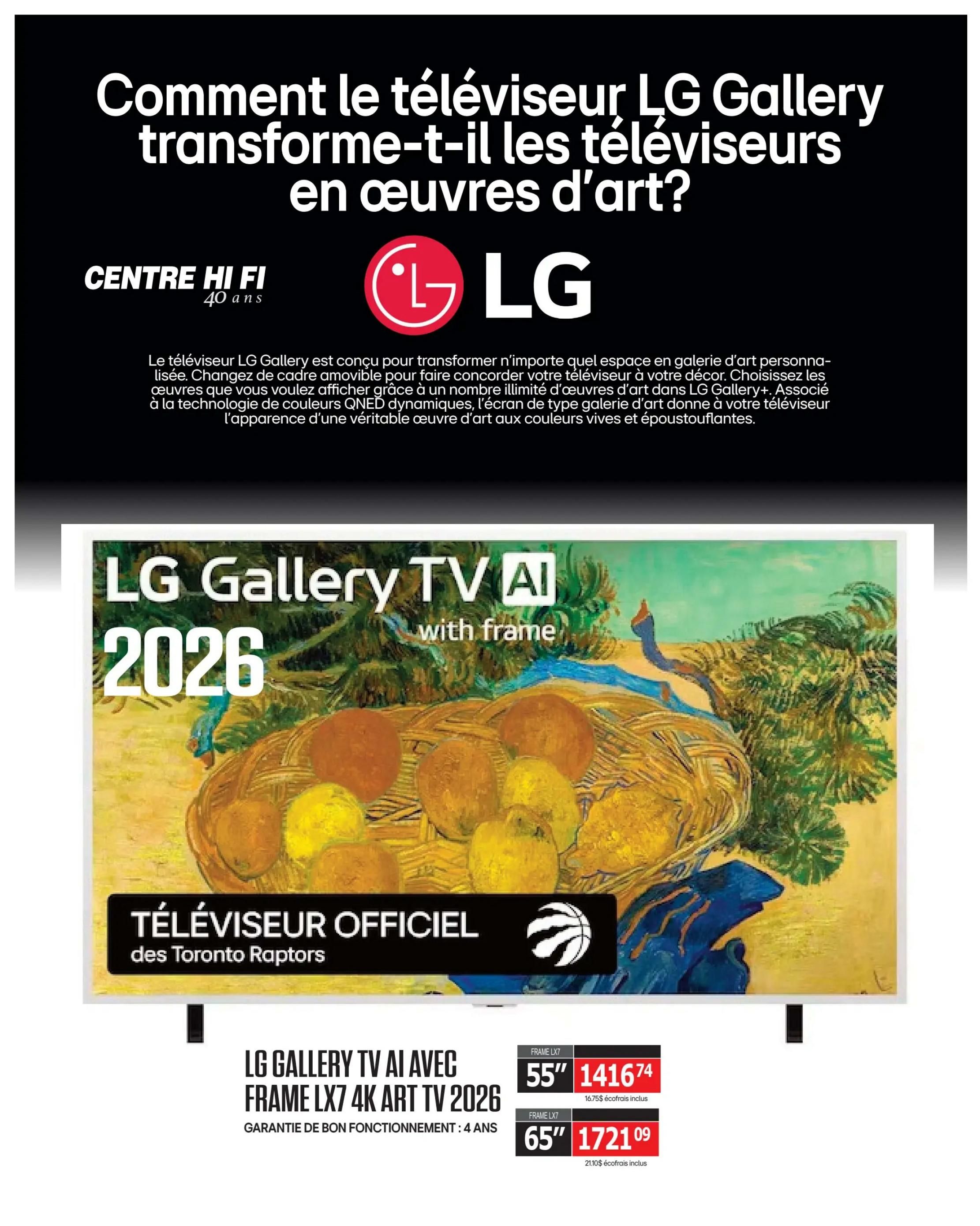 Centre Hi-Fi Flyer October 2 to 8