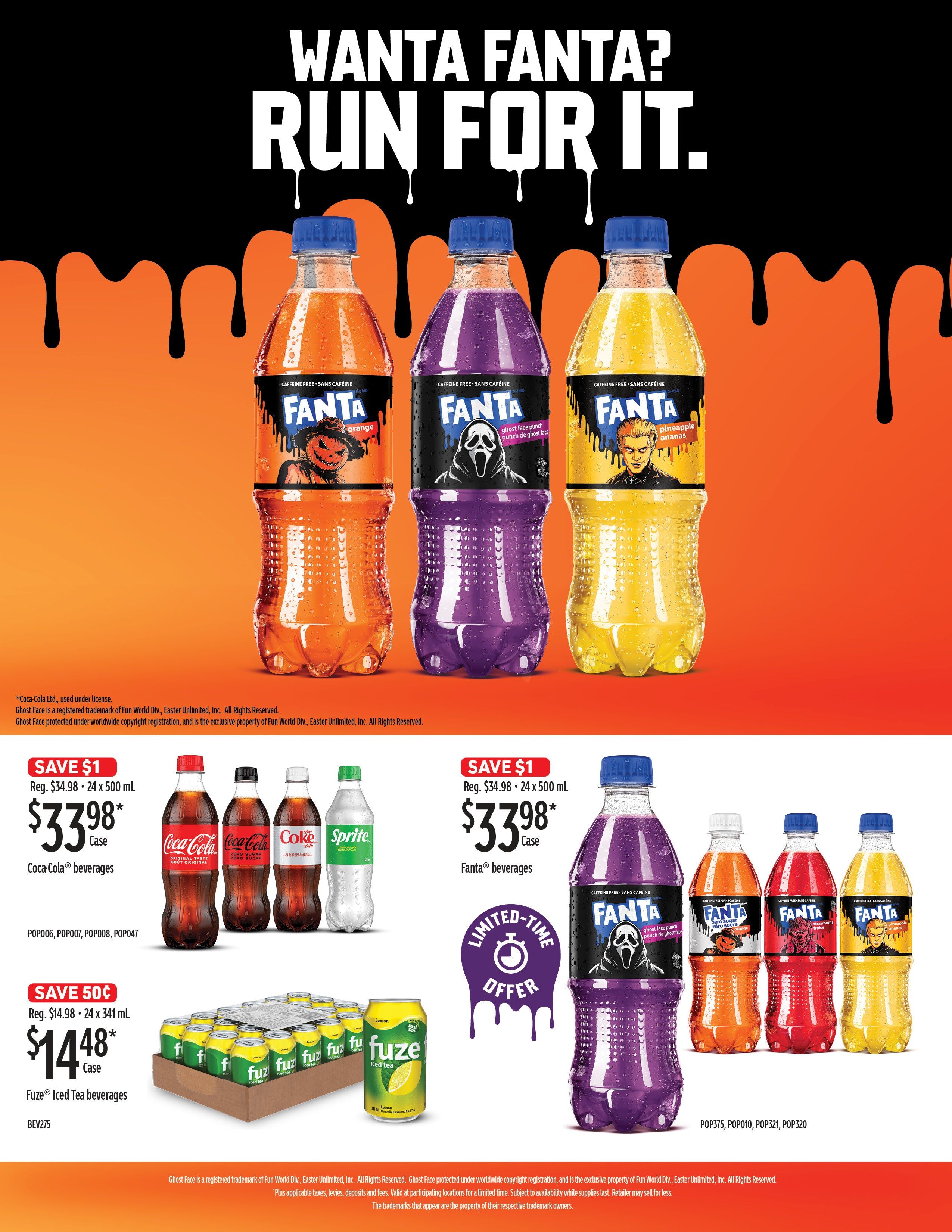 A-1 Cash and Carry Flyer October 1 to 31