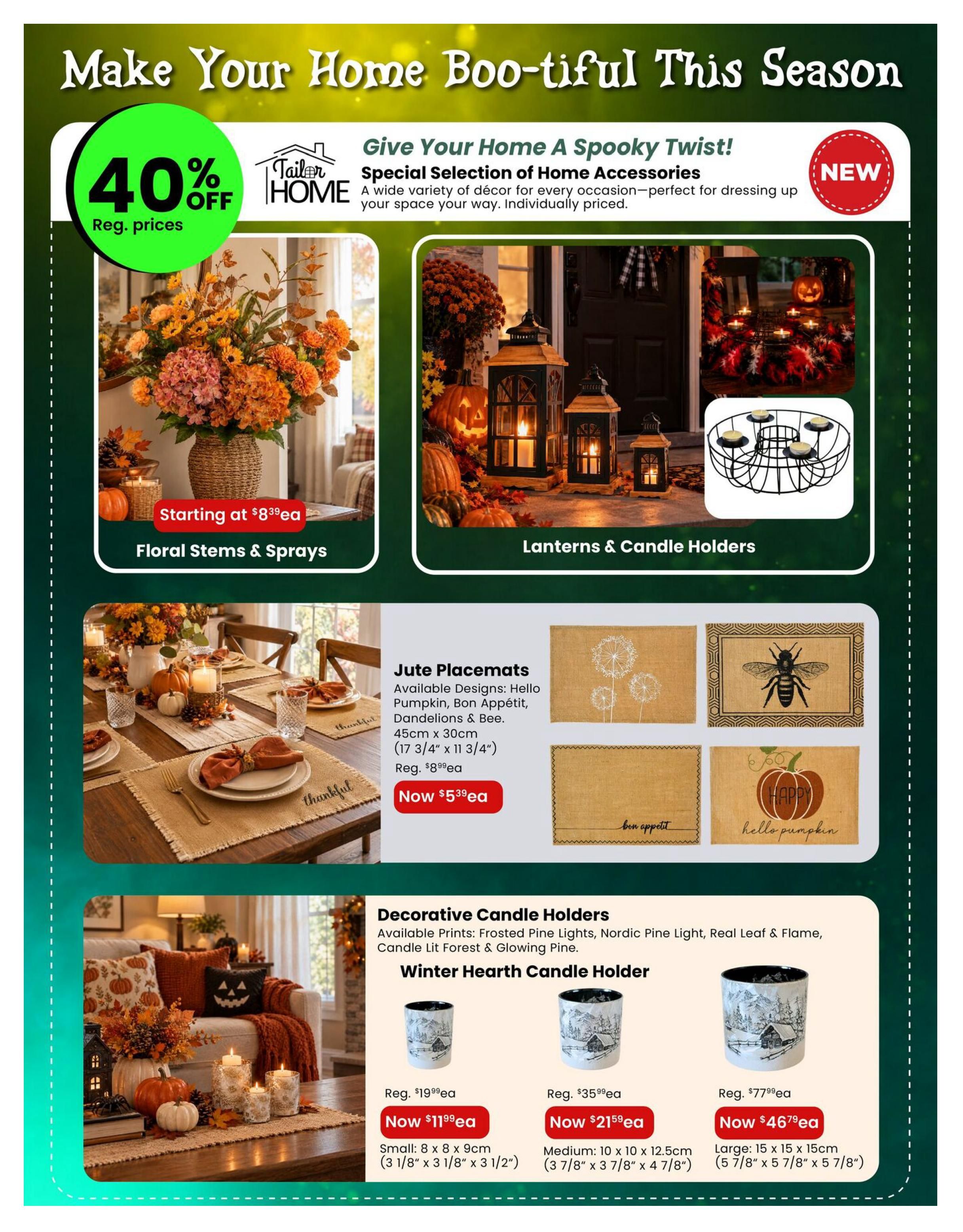 Fabricland (ON) Flyer October 1 to 31