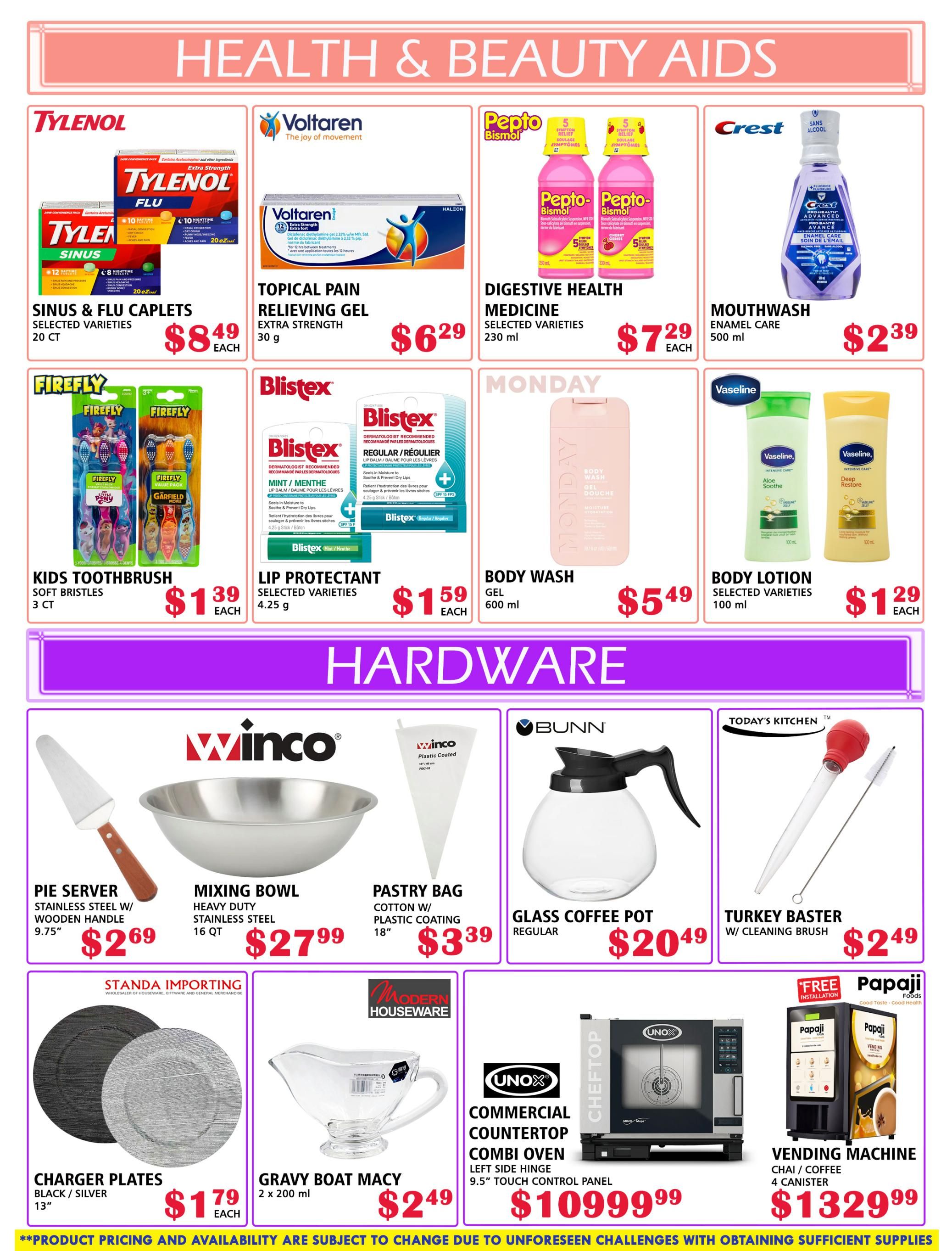 MVR Cash and Carry Flyer October 1 to 31