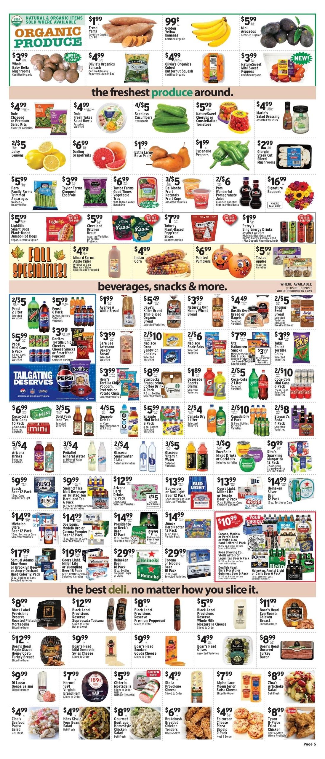 Associated Supermarkets (Yonkers Area, NY) Weekly Ad September 25 - October 1, 2026
