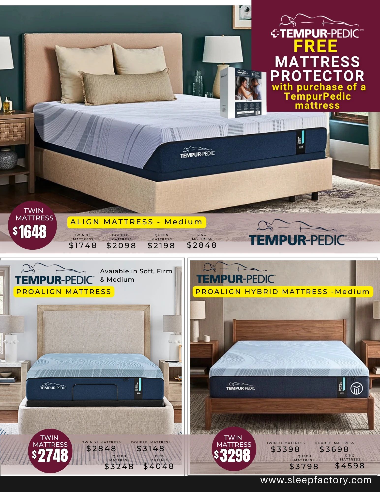 The Sleep Factory Flyer October 1 to November 5