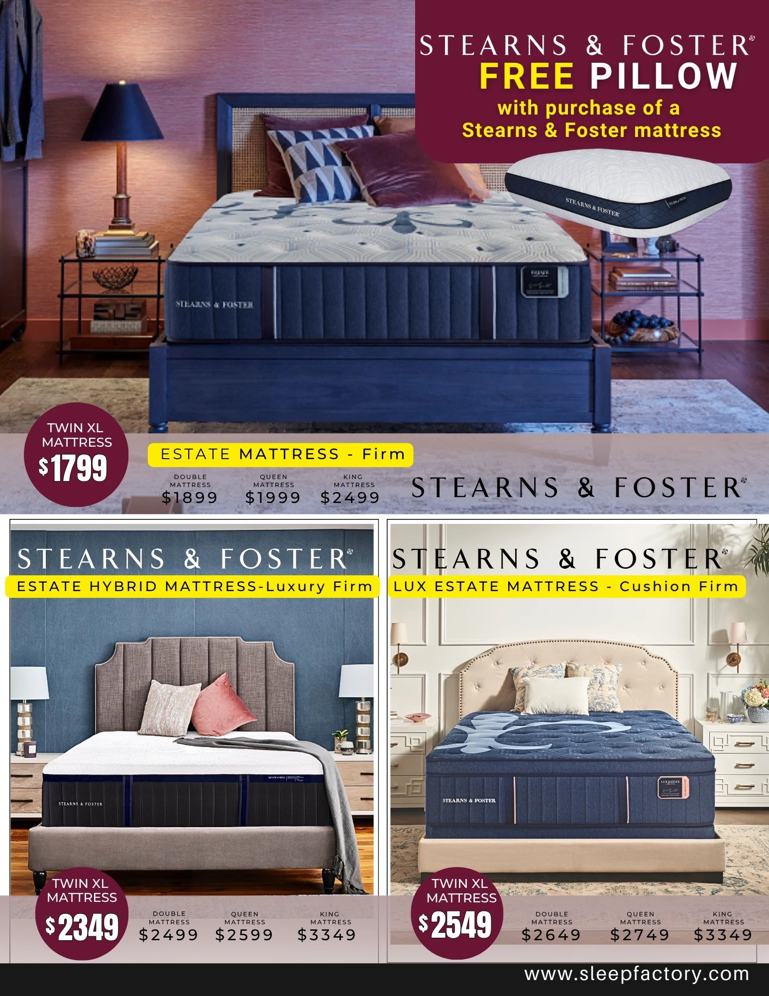 The Sleep Factory Flyer October 1 to November 5