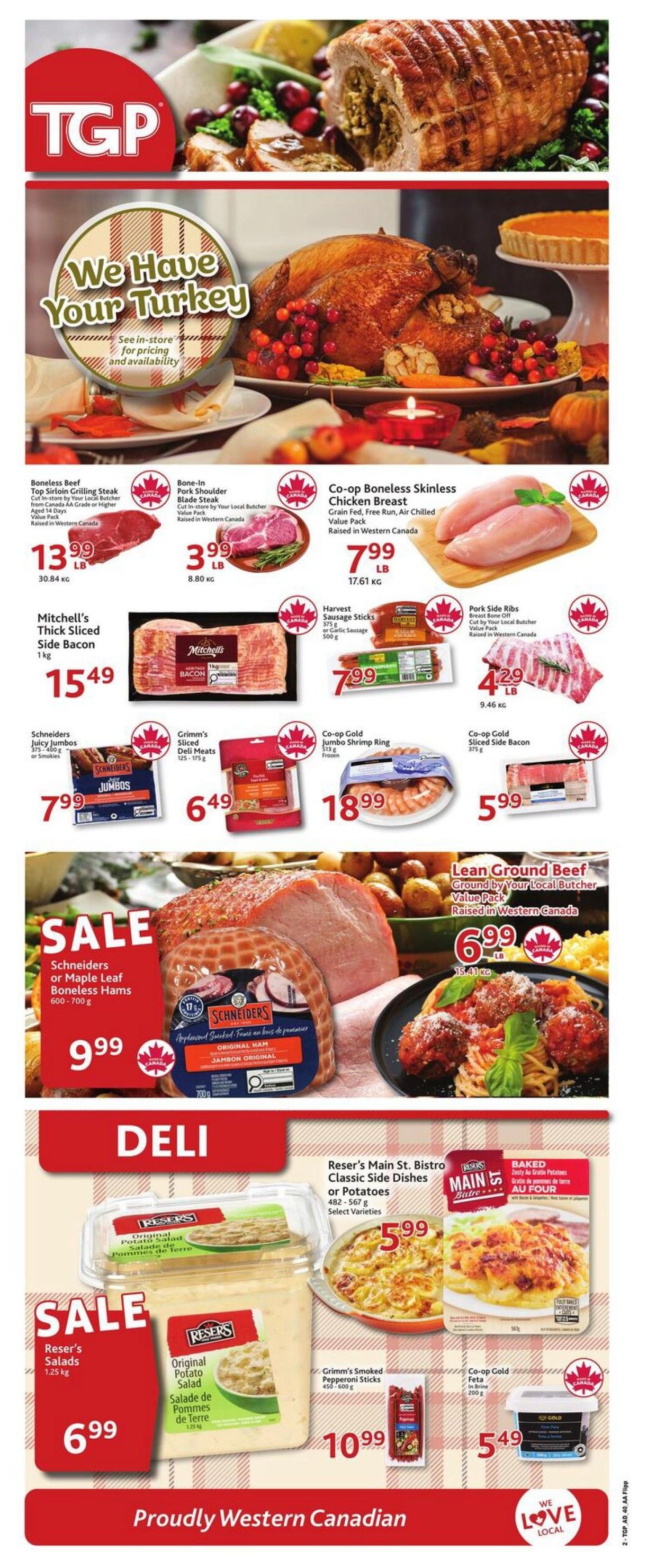 TGP The Grocery People Flyer October 1 to 7