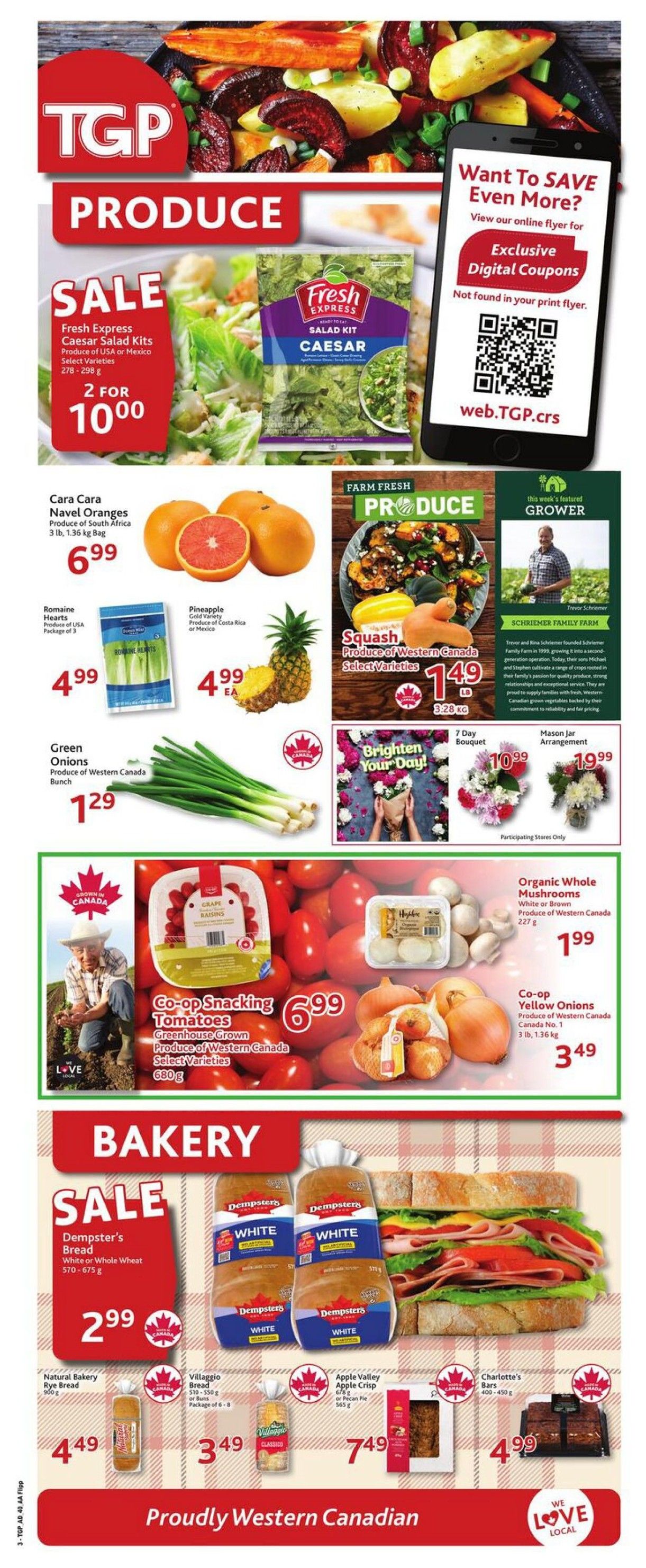 TGP The Grocery People Flyer October 1 to 7