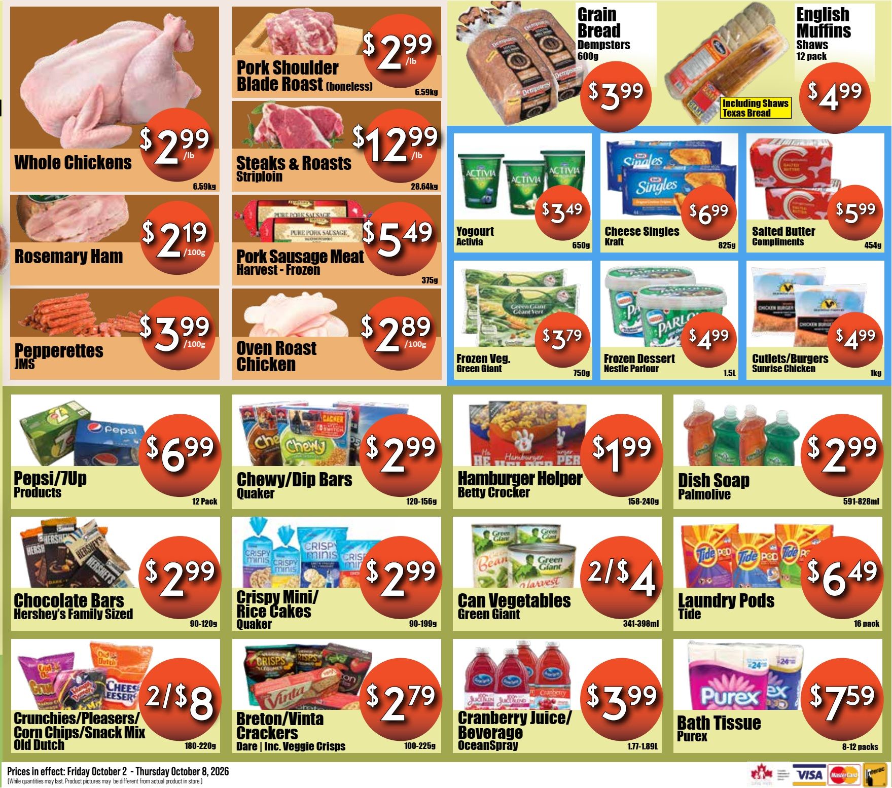 Westfort Foods Flyer October 2 to 8