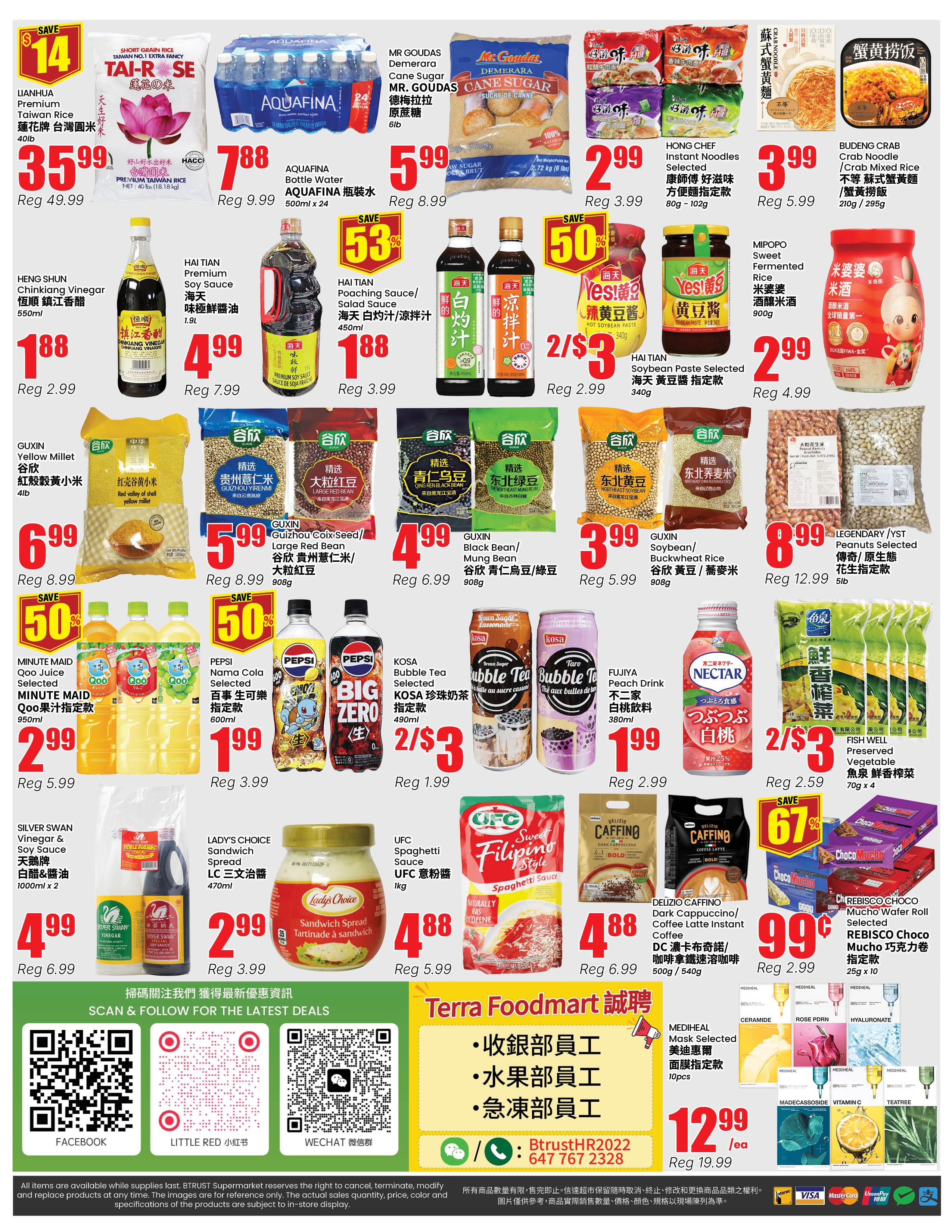 Terra Foodmart Flyer October 2 to 8