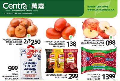 Centra Foods (North York) Flyer October 2 to 8