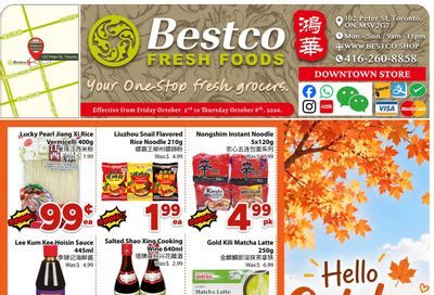 BestCo Food Mart (Downtown Toronto) Flyer October 2 to 8