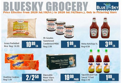 Blue Sky Supermarket (Pickering) Flyer July 10 to 16