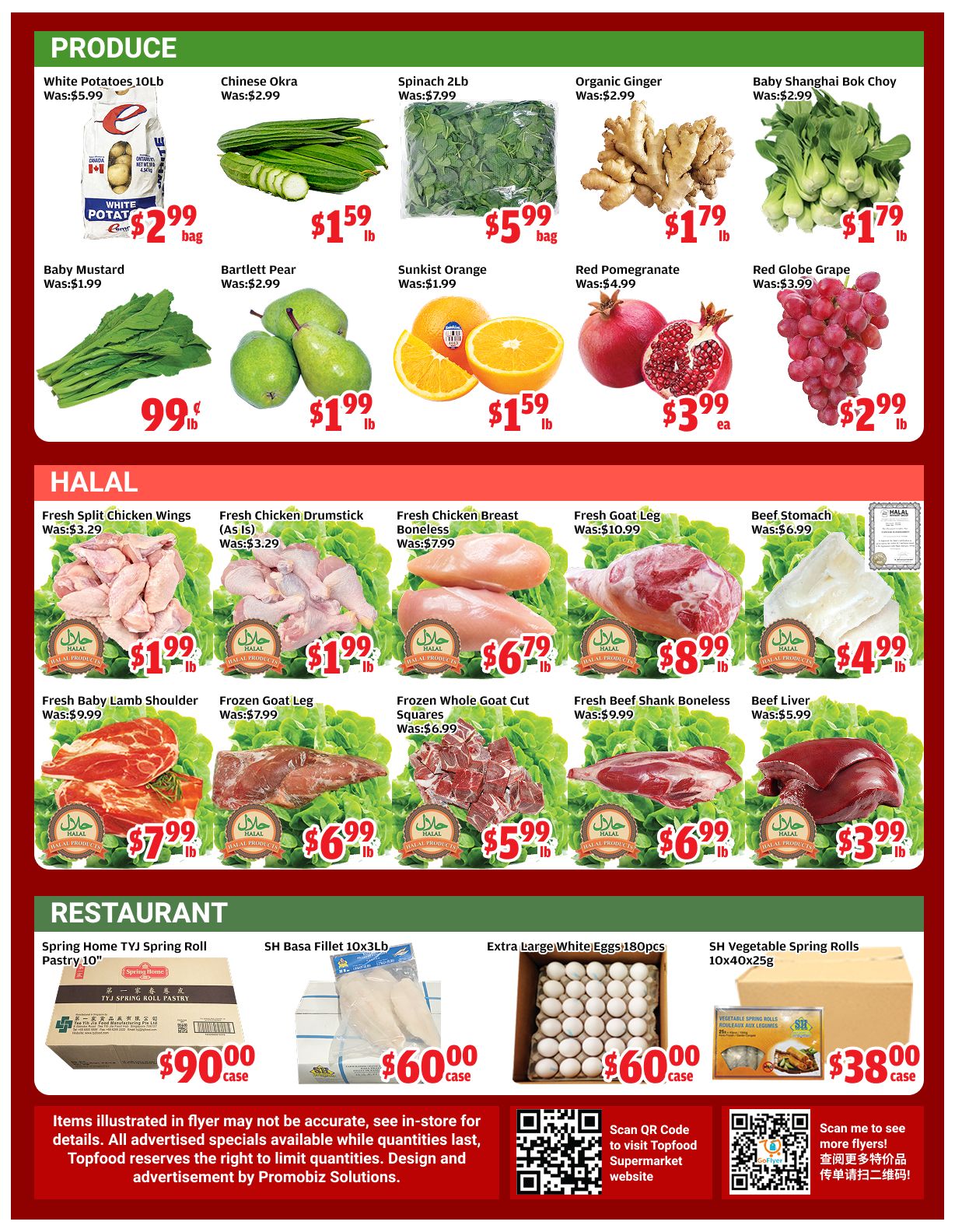 Top Food Supermarket Flyer October 2 to 8