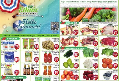 Ethnic Supermarket Flyer July 10 to 16