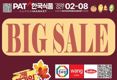 PAT Mart Flyer October 2 to 8