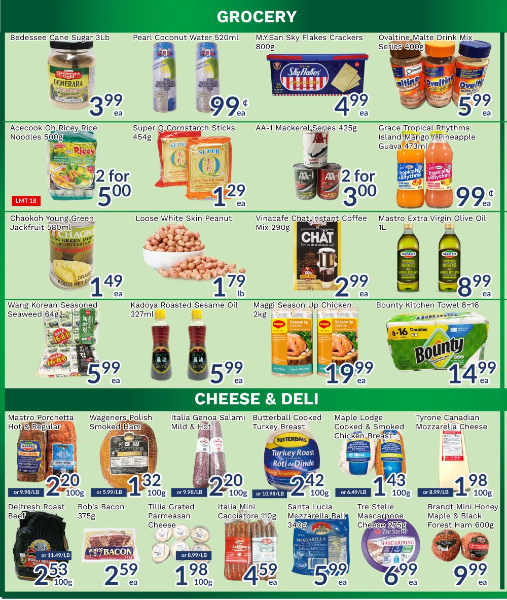 Oceans Fresh Food Market (Brampton) Flyer October 2 to 8
