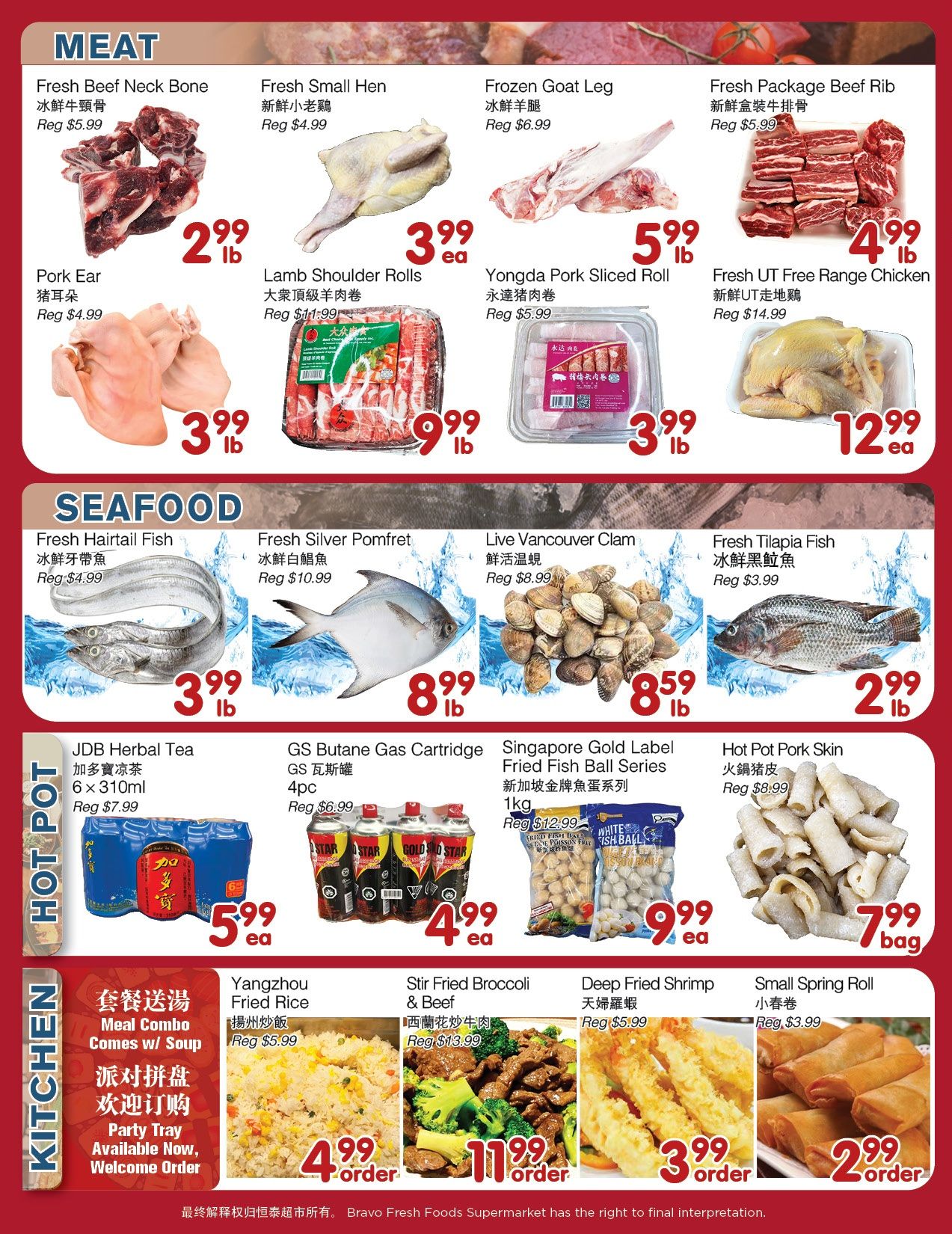 Bravo Fresh Foods Flyer October 2 to 8