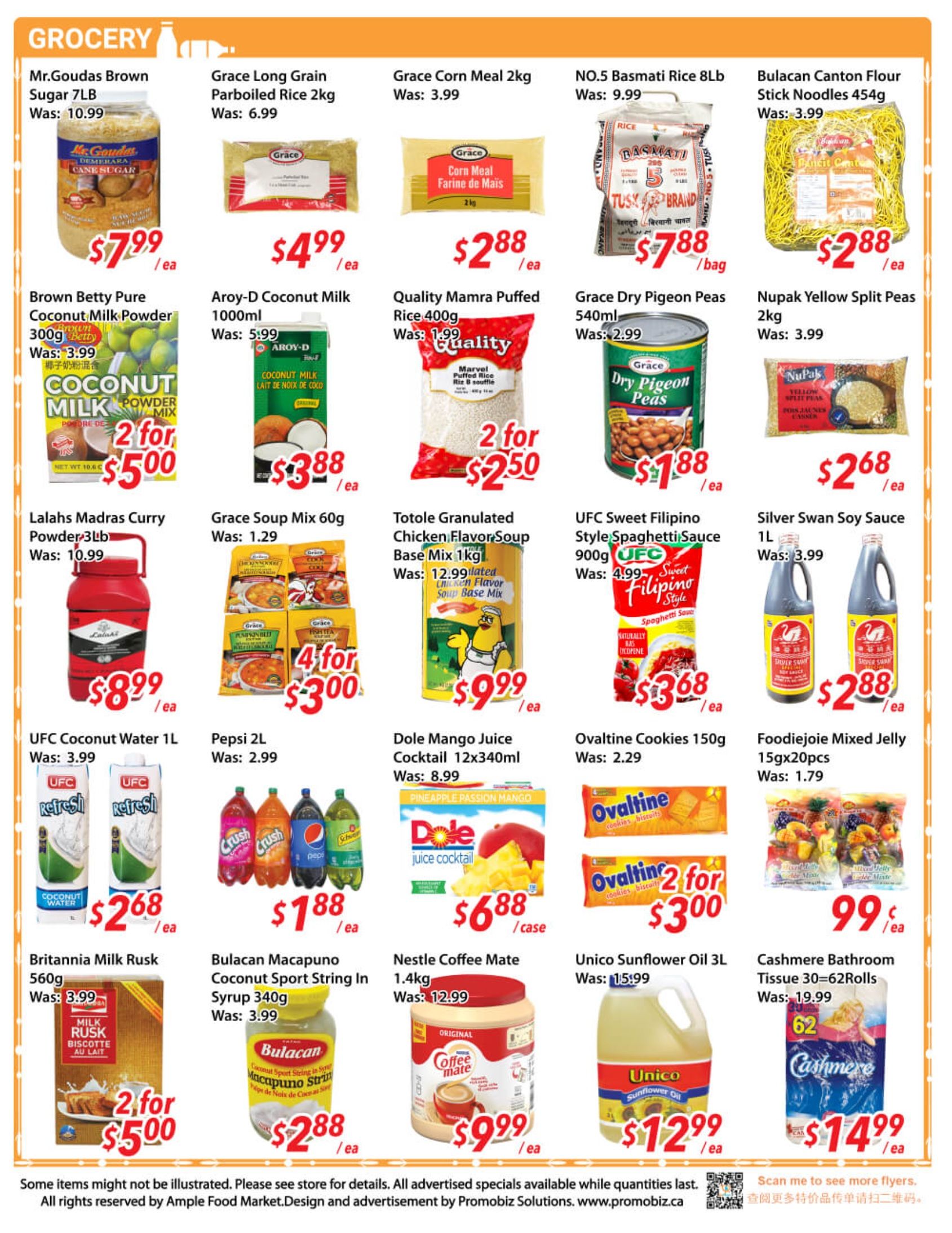 Ample Food Market (Brampton) Flyer October 2 to 8