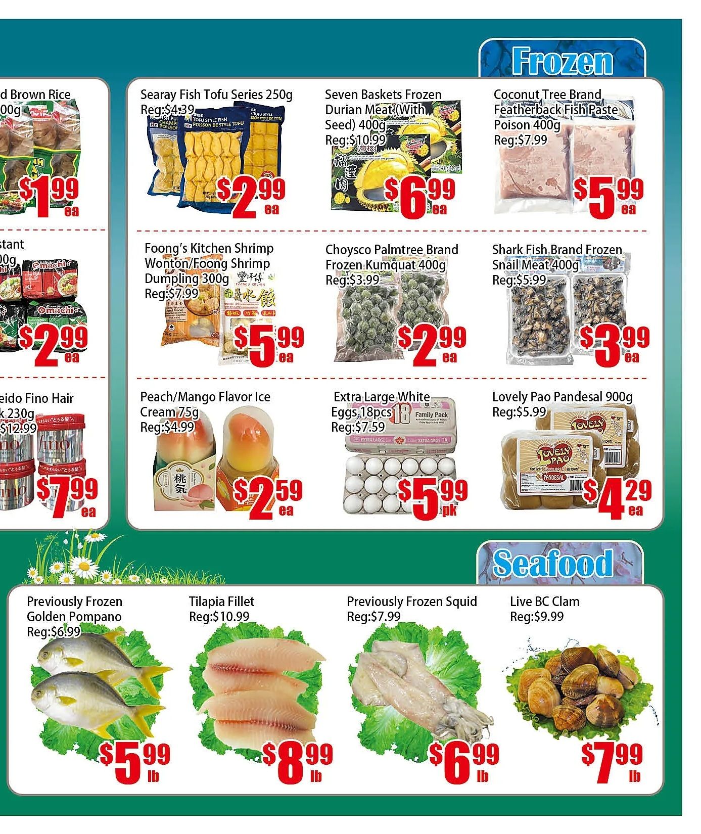 Pacific Fresh Food Market (North York) Flyer October 2 to 8