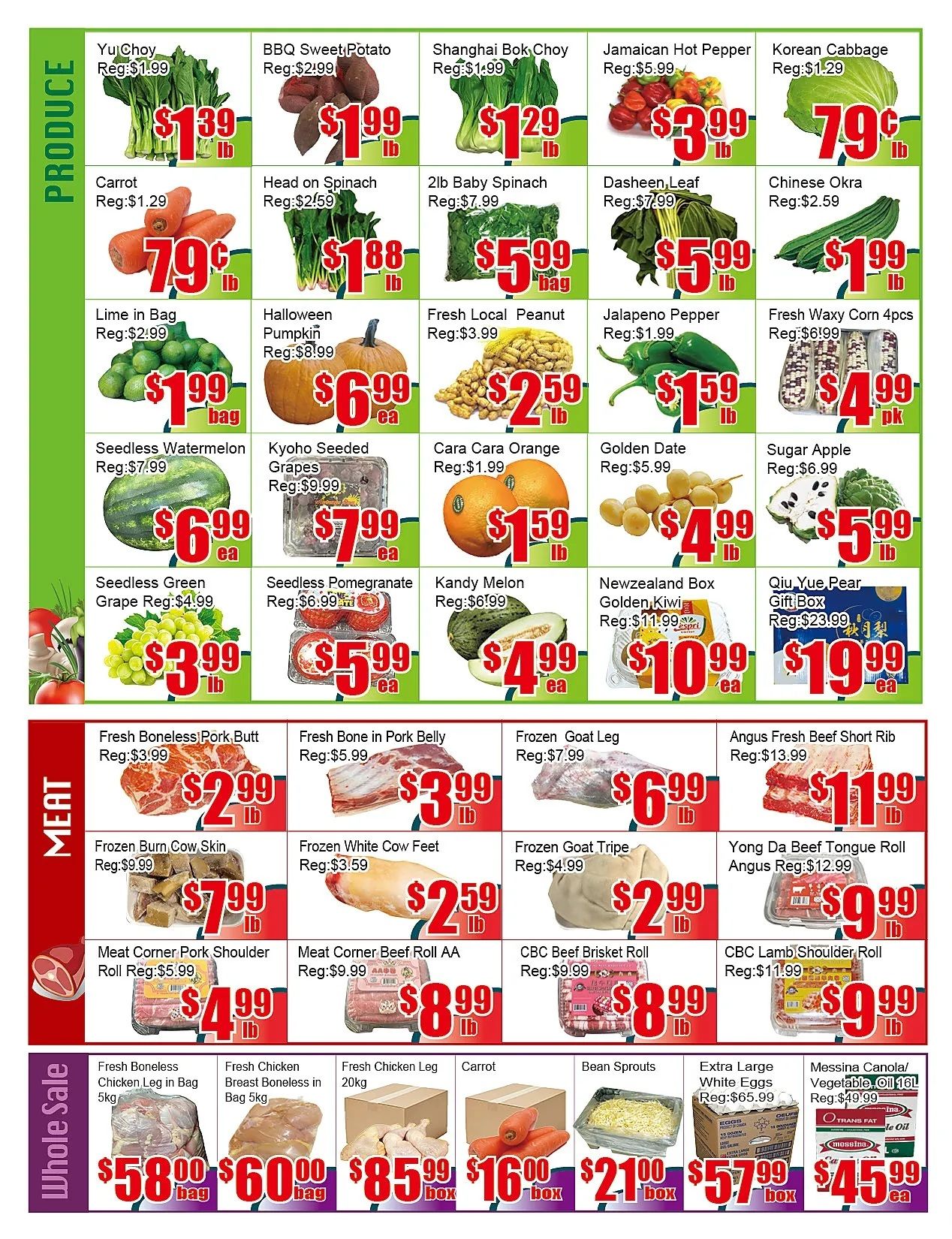 Pacific Fresh Food Market (Pickering) Flyer October 2 to 8