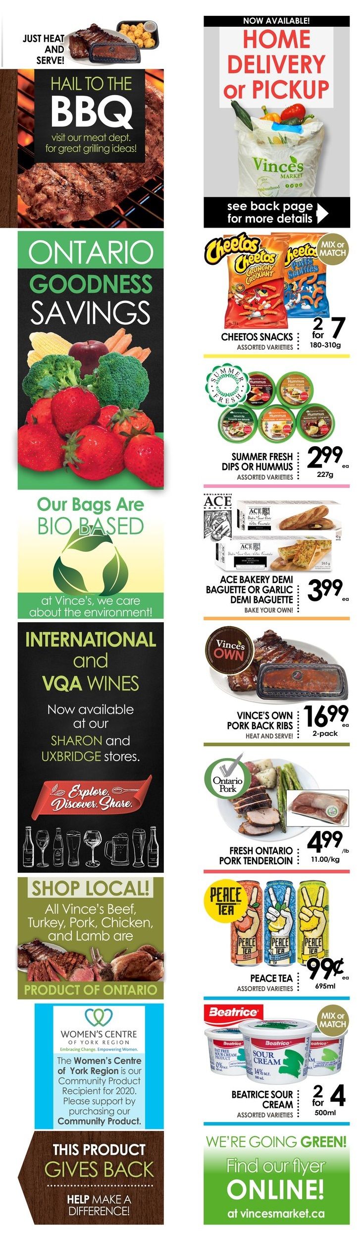 Vince's Market Flyer July 10 to 30