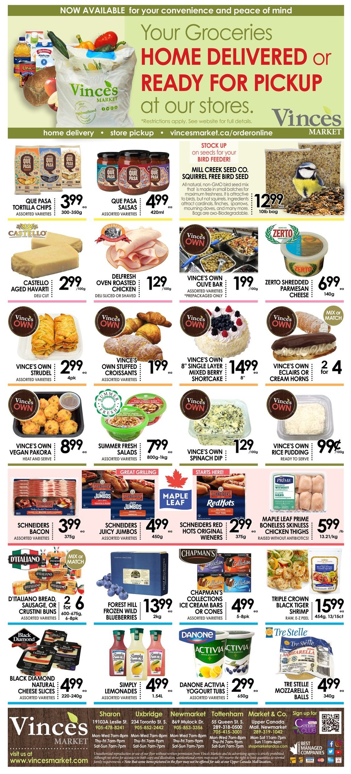Vince's Market Flyer July 10 to 30