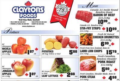 Claytons Heritage Market Flyer October 2 to 8