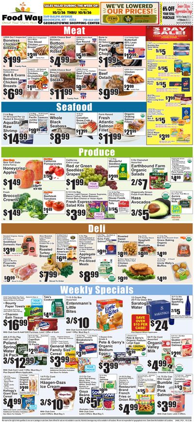 Food Way Weekly Ad October 2 - 8, 2026