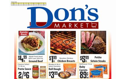 Don's Market Weekly Ad September 30 - October 6, 2026
