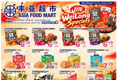 Asia Food Mart Flyer October 2 to 8